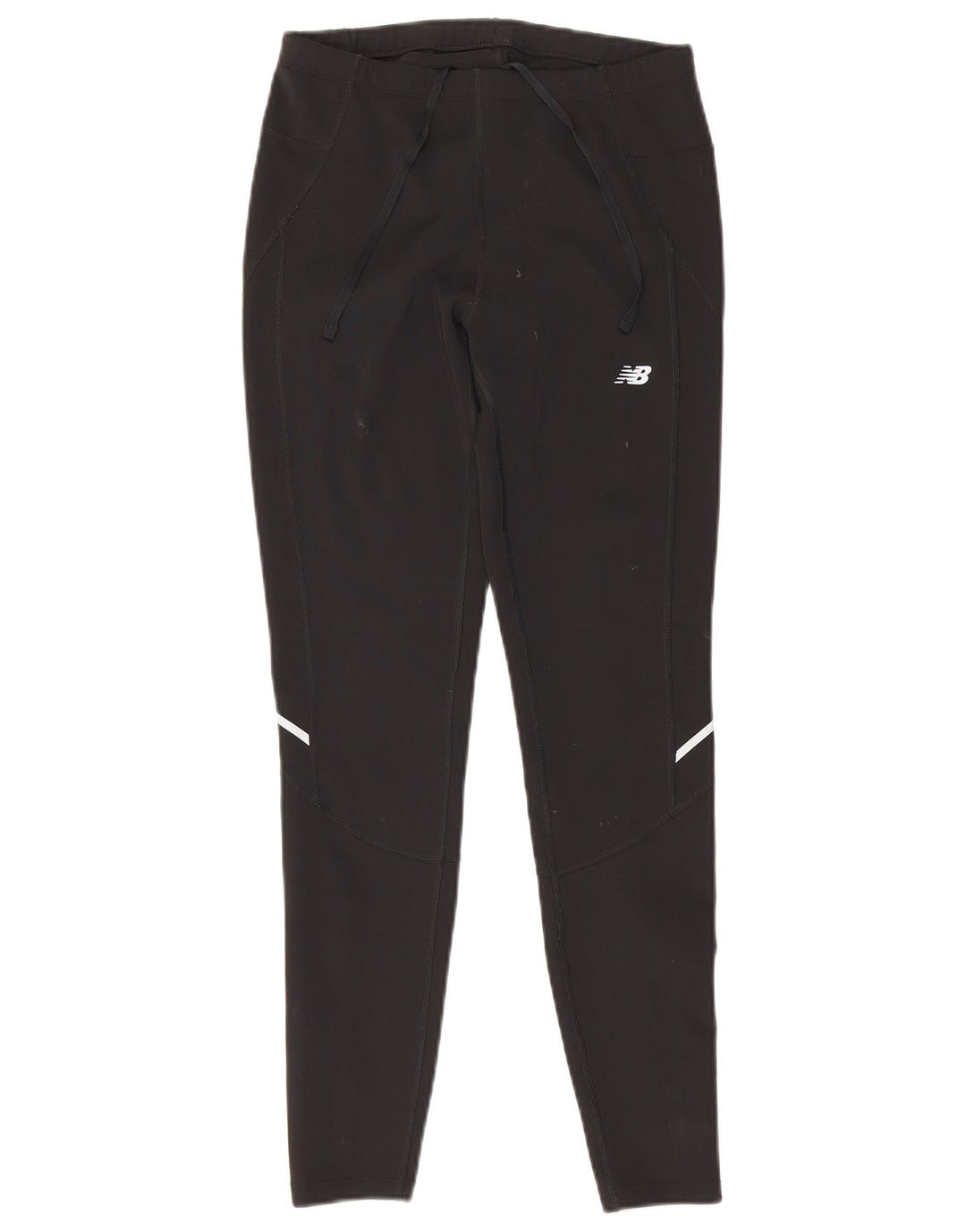 New Balance Womens Graphic Leggings UK 12 Medium Black