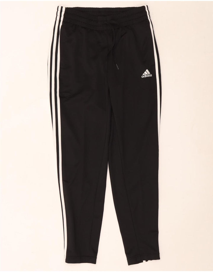 Adidas Womens Tracksuit Trousers UK 8/10 Small Black Polyester