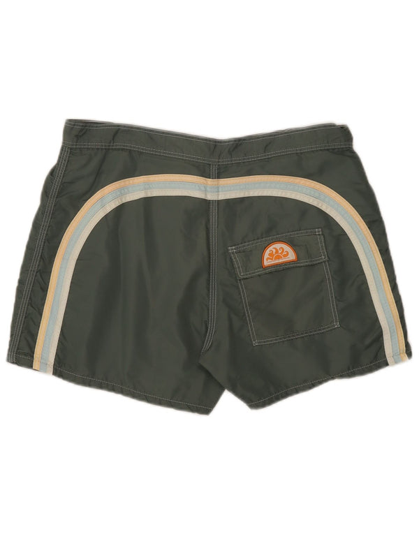 Sundek Mens Swimming Shorts Medium Khaki Nylon