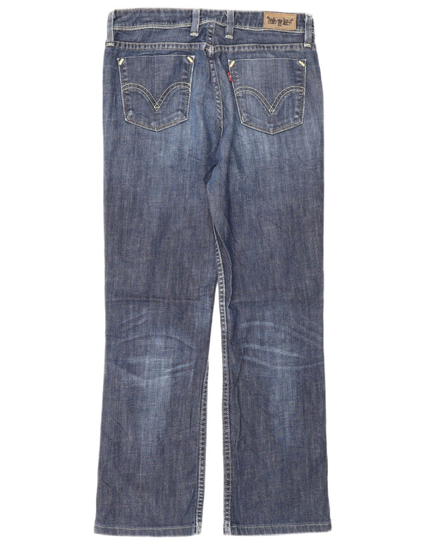 Vaqueros Levi's Mujer 627 Rectos W29 L28 Algodón Azul Marino