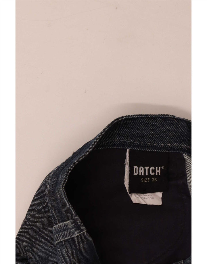 Datch Straight Jeans til mænd W36 L30 Marineblå bomuld
