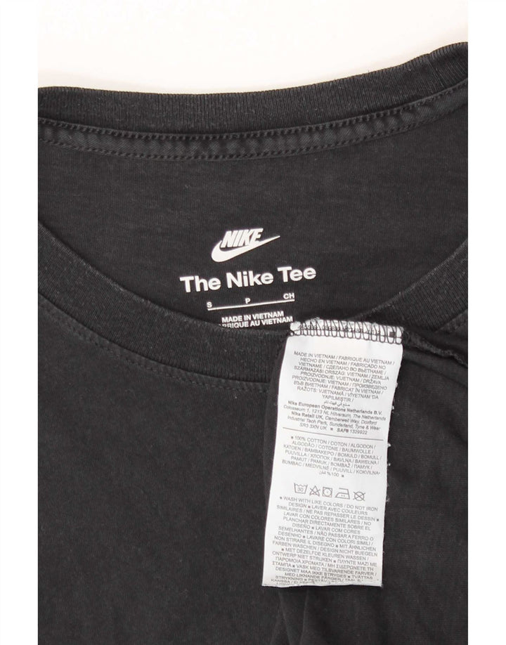 T-shirt Nike da uomo Top Small in cotone nero