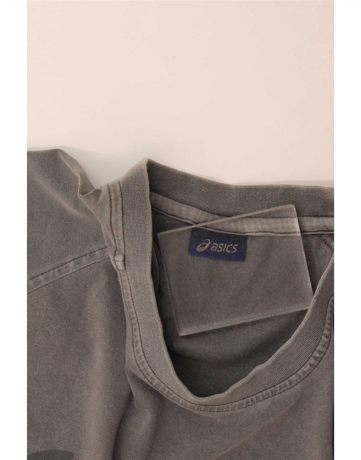 Asics Herre Grafisk T-Shirt Top XL Grå