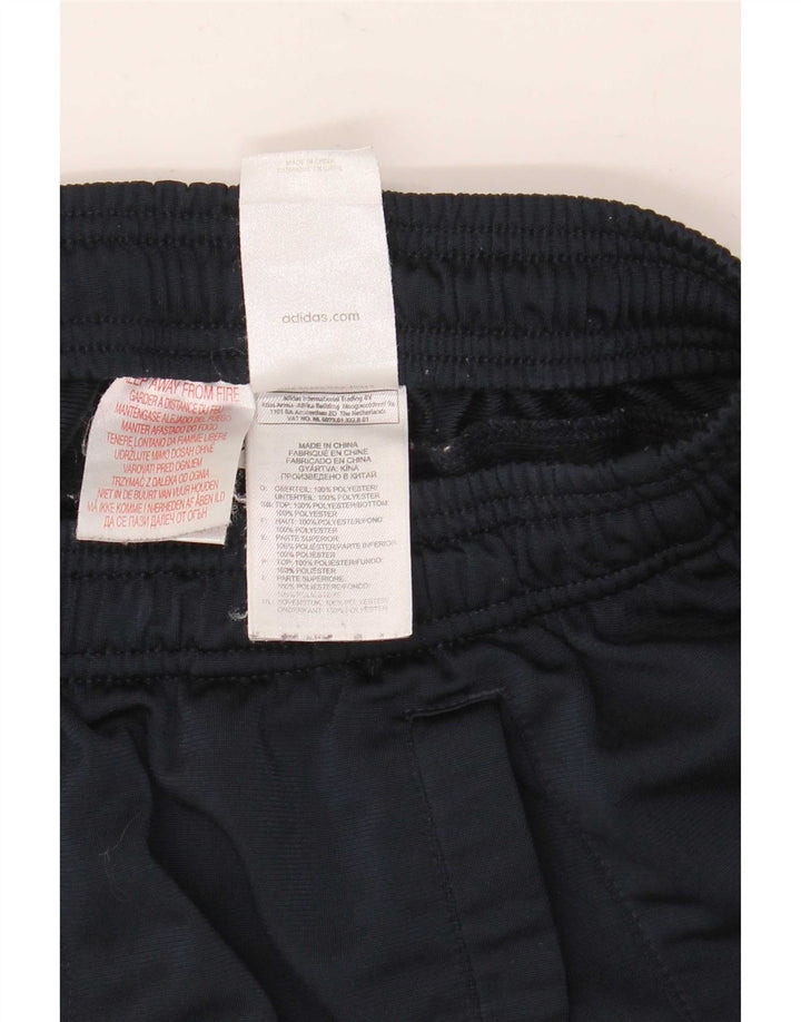 Pantaloni da tuta da uomo Adidas XS poliestere blu navy