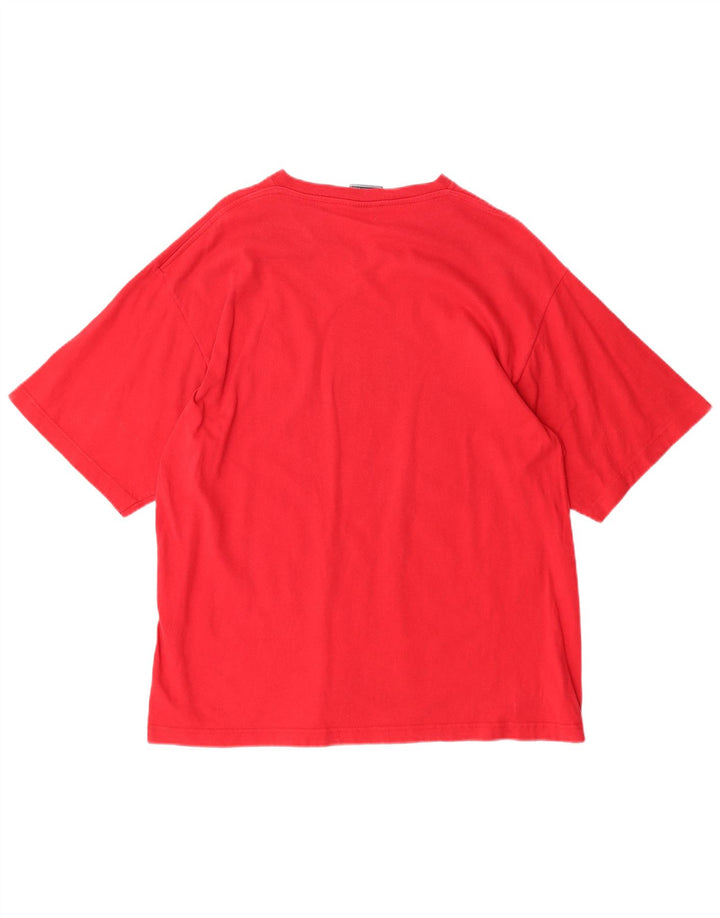 CHAMPION Mens T-Shirt Top Large Red