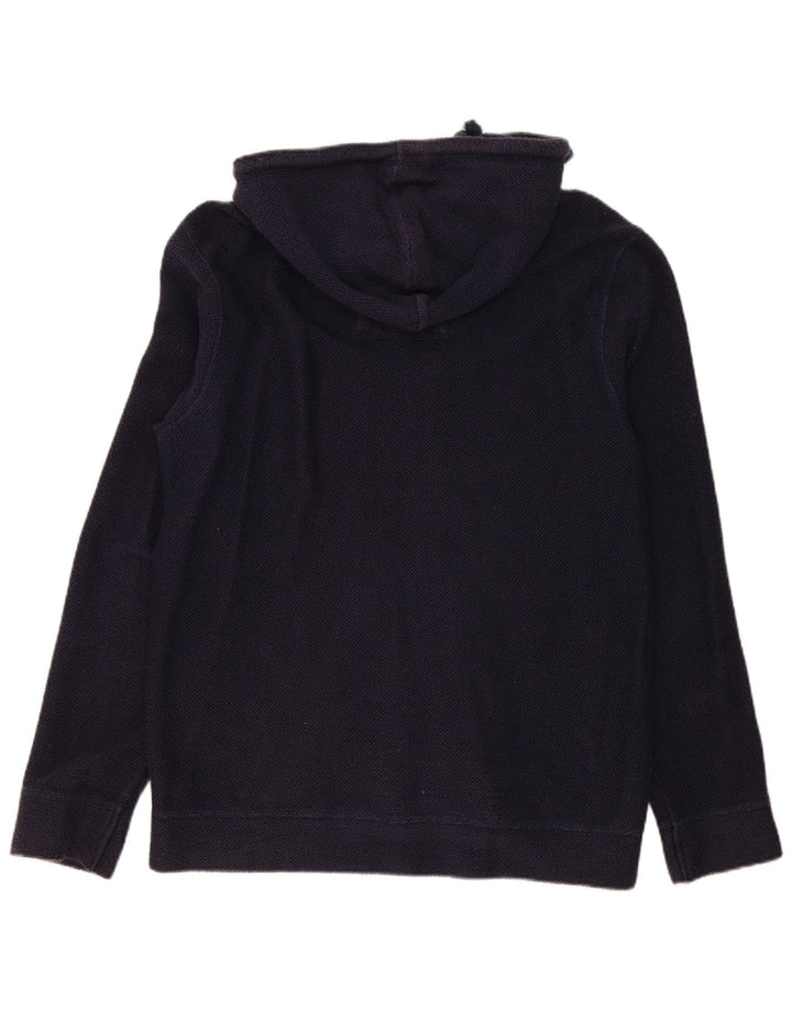 Fat Face Mens Zip Hoodie Sweater Large Navy Blue Cotton