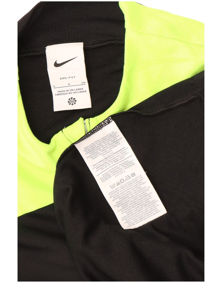 Nike Mens The FA Referee Graphic Top Long Small Black Colourblock