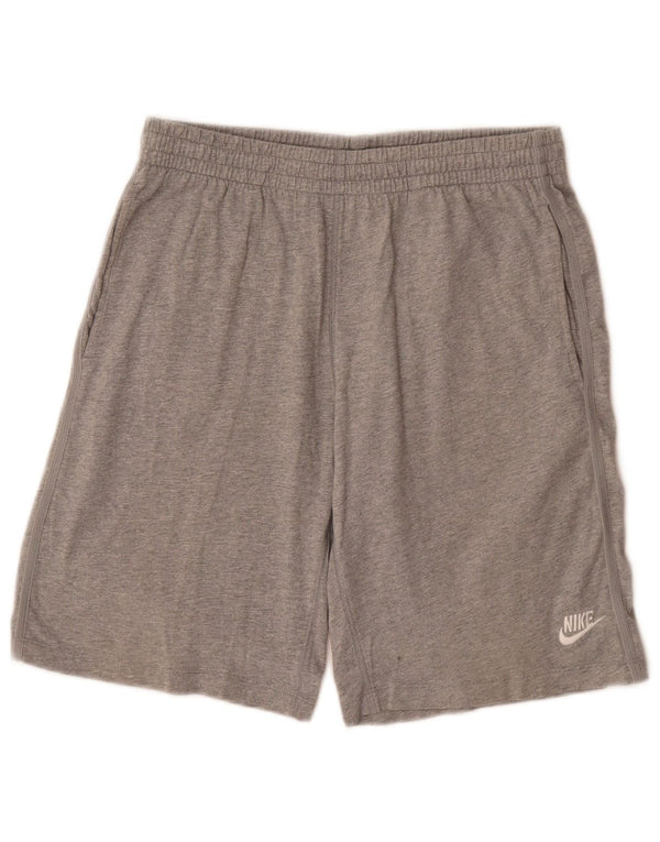 Nike Mens Sport Shorts Medium Grey Cotton