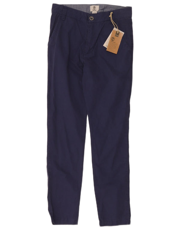 Timberland Boys Slim Chino Bukser 13-14 år Small W30 L26 Navy Blue