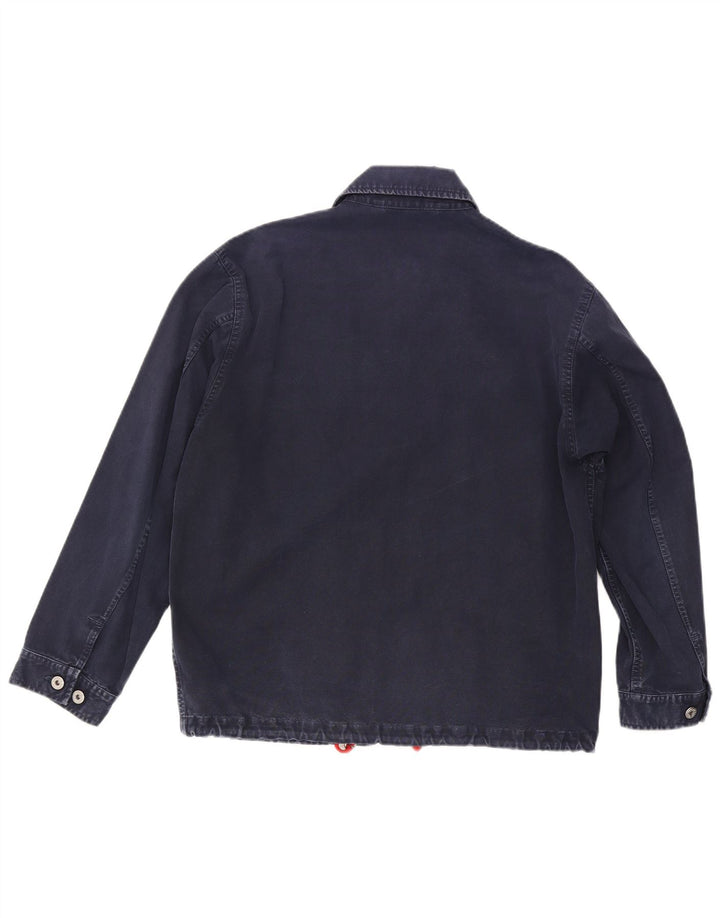 Murphy & Nye Herren Bomberjacke UK 38 Mittelmarineblaue Baumwolle