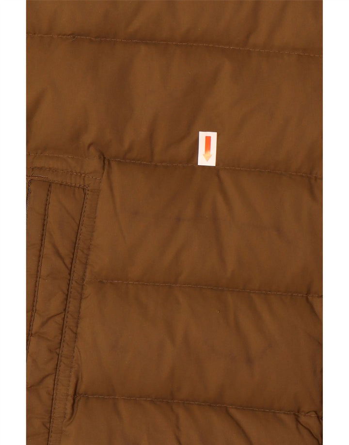 Timberland Mens Padded Jacket UK 36 Small Brown