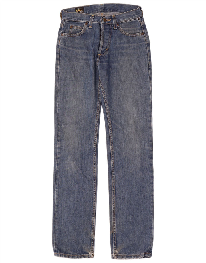 Lee Mens Slim Jeans W28 L34 Blue Cotton