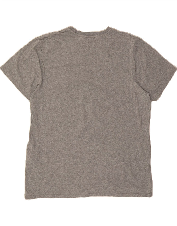 LEVI'S Mens Graphic T-Shirt Top XL Grey Cotton Vintage Levi's and Second-Hand Levi's from Messina Hembry 