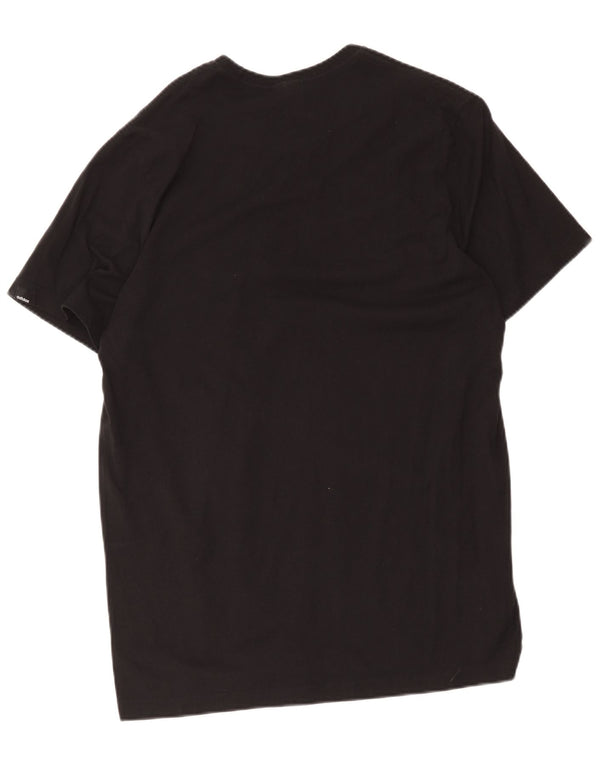 Adidas Herren Tall Graphic T-Shirt Top XL Schwarz Baumwolle