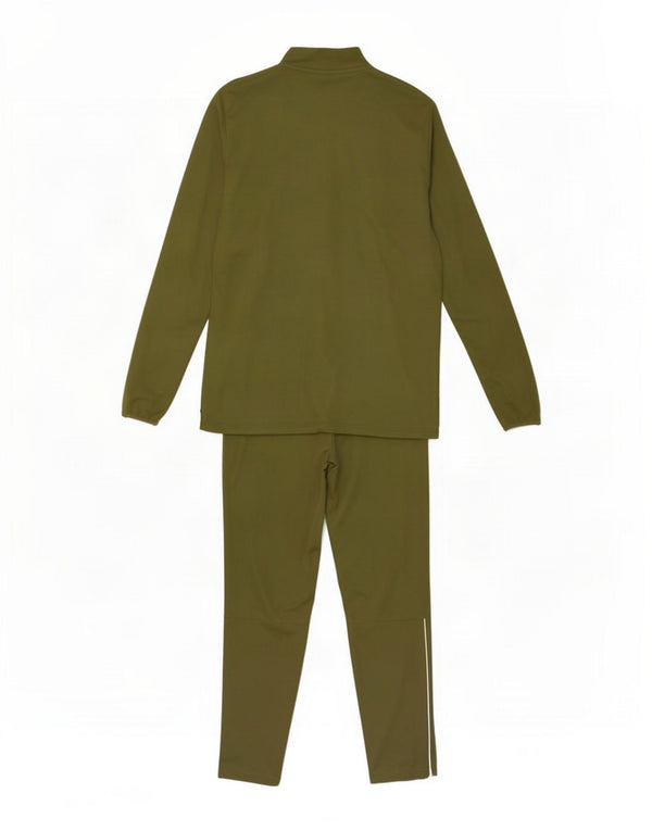Tuta intera Nike da uomo Dri Fit Large in poliestere kaki