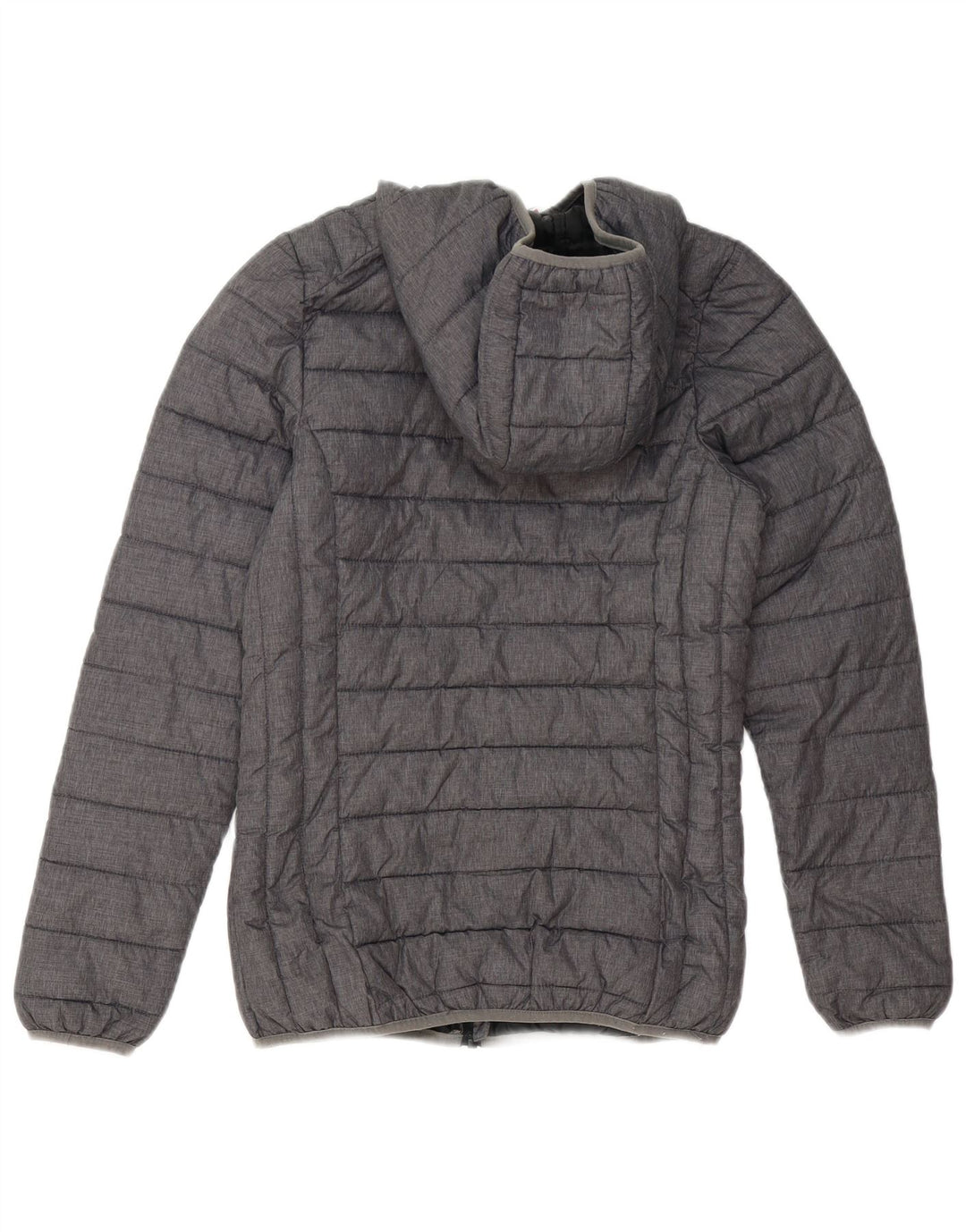 Ellesse Dame Hætte Polstret Jakke UK 6 XS Grå Polyester