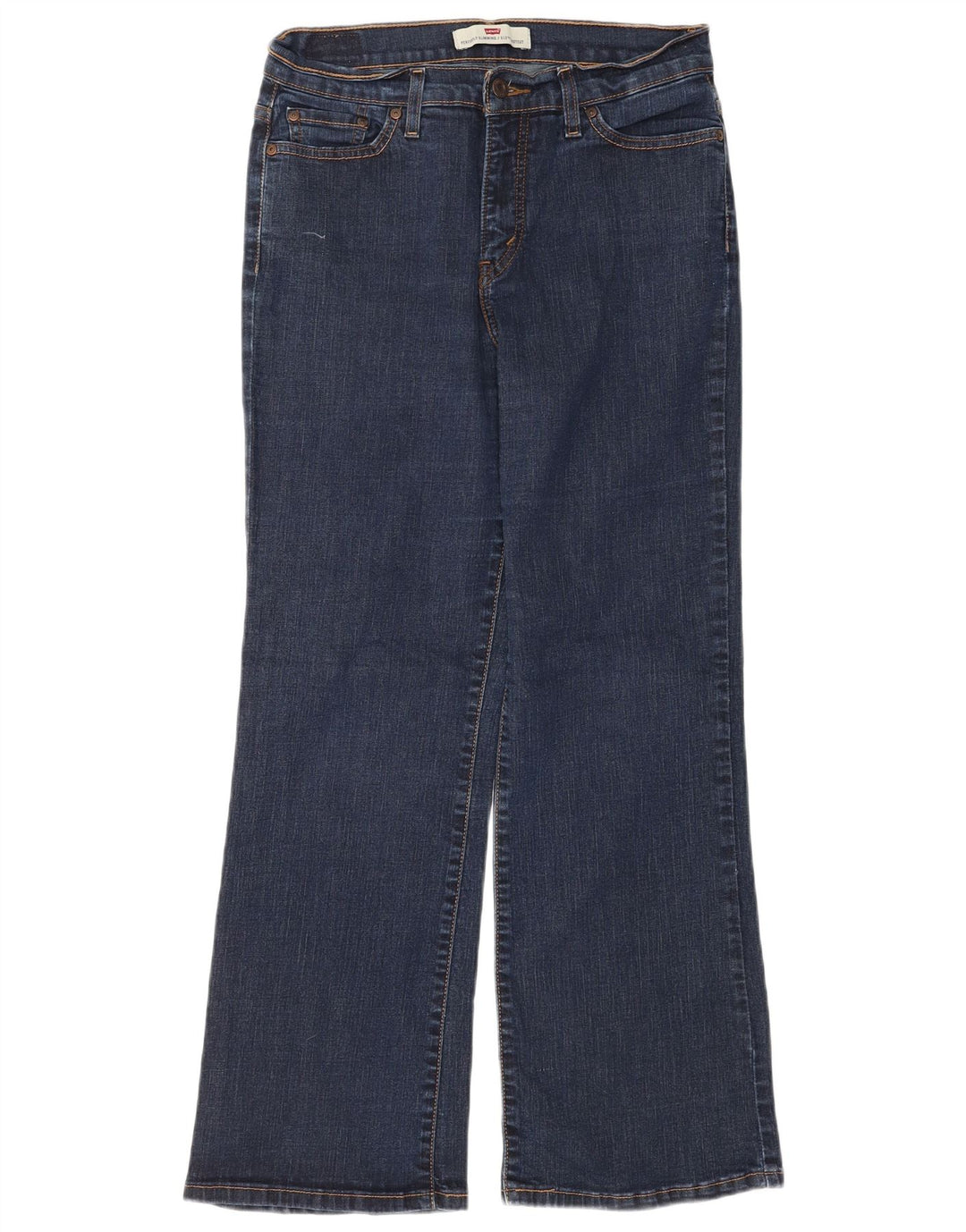 Levi's Womens 512 Perfectly Slimming Bootcut Jeans W31 L30 Blue Cotton