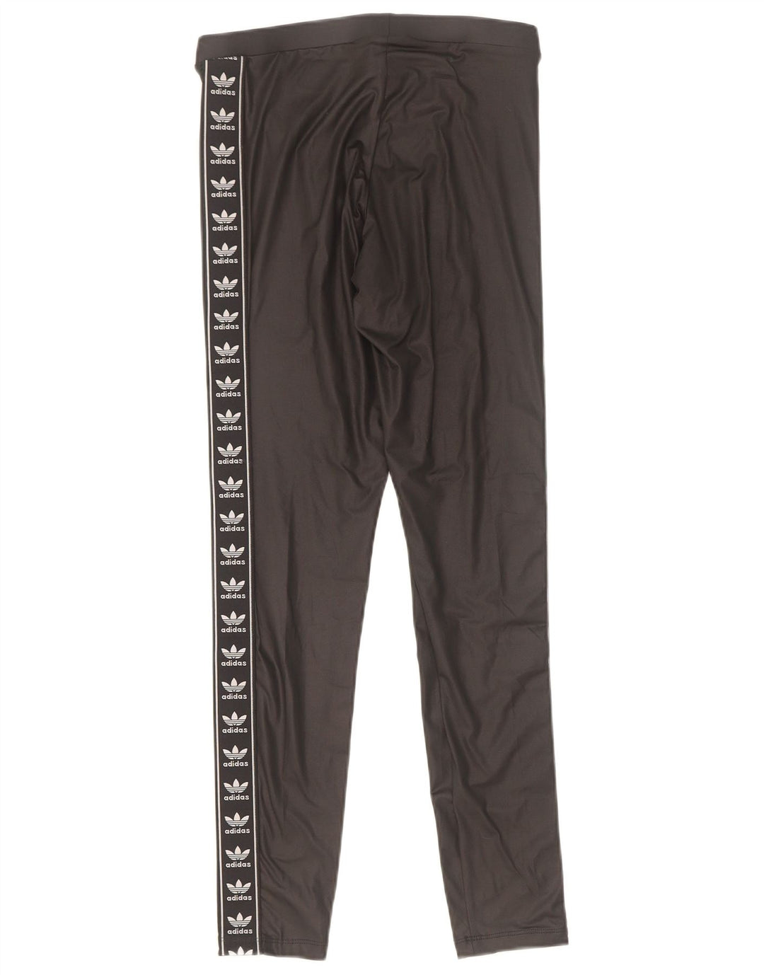 Adidas Graphic Leggings til kvinder UK 10 Small Black Polyester