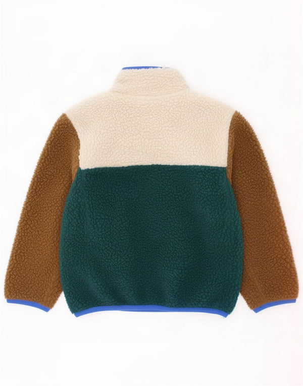 Dkny Boys Fleece Jacket 2-3 Years Multicoloured Colourblock Polyester