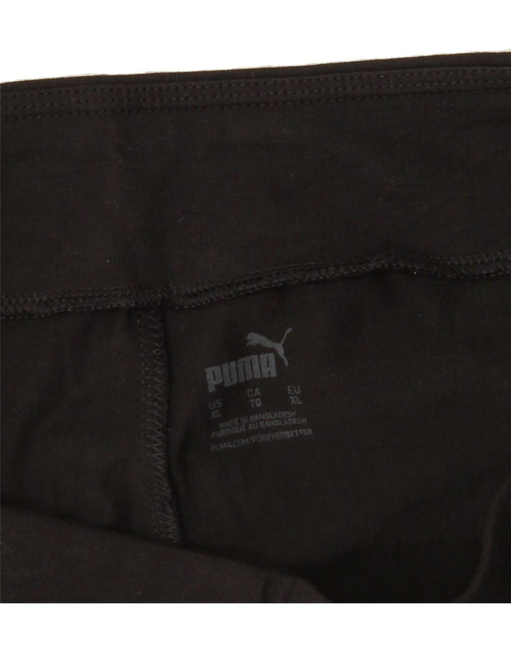 PUMA Womens Graphic Leggings UK 18 XL  Black Vintage Puma and Second-Hand Puma from Messina Hembry 