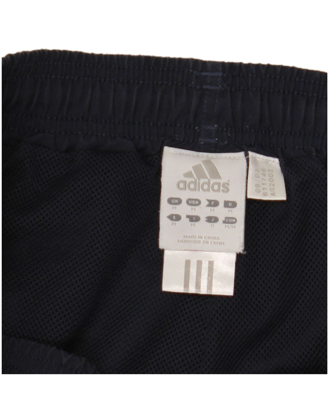 Adidas Mens Sport Shorts Medium Navy Blue Polyester
