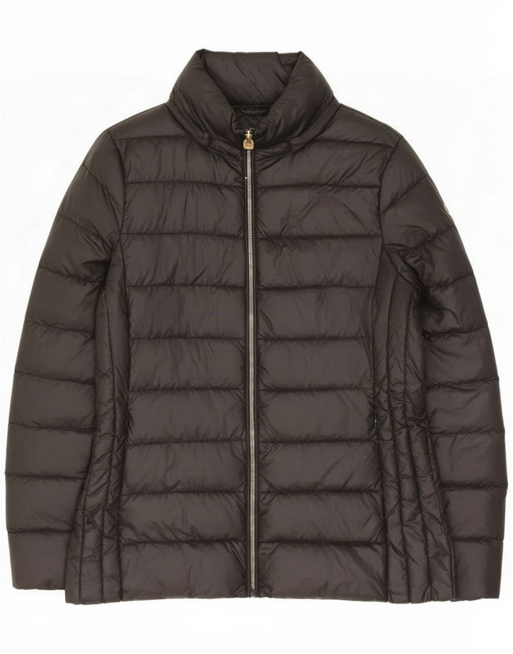 Chaqueta acolchada para mujer Michael Kors UK 44 Mediana Nylon negro