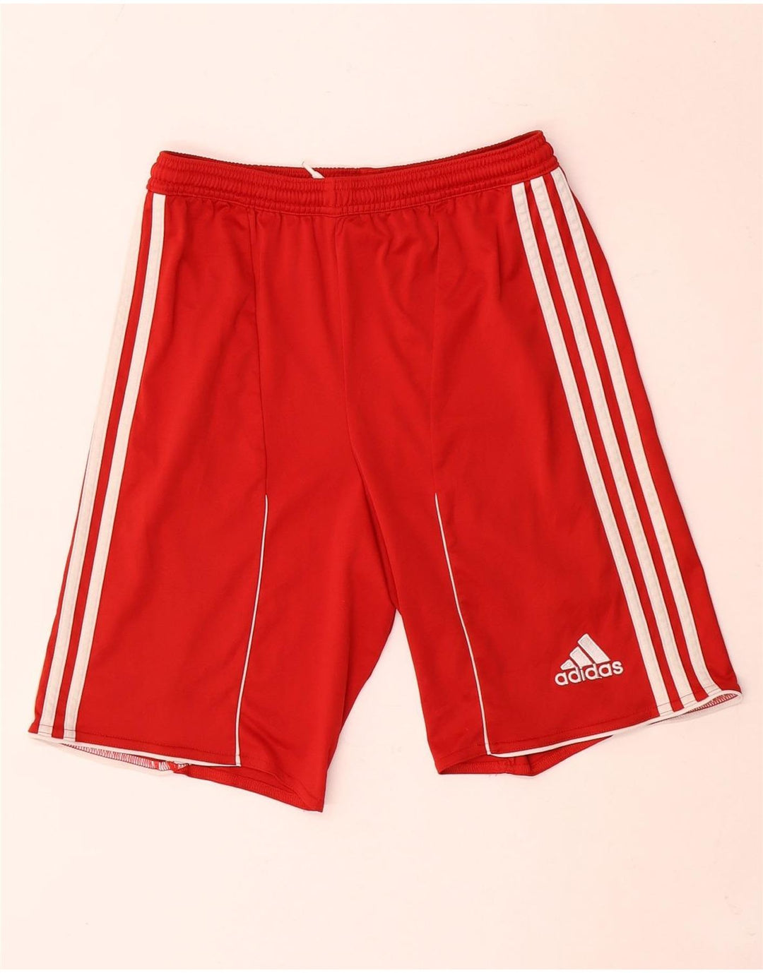 Adidas Boys Climacool Sportsshorts 13-14 År Rød Polyester