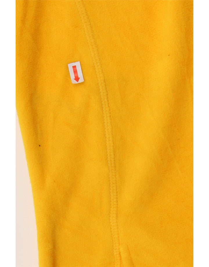 MOUNTAIN WAREHOUSE Womens Fleece Jacket UK 14 Medium Yellow Polyester Vintage Mountain Warehouse and Second-Hand Mountain Warehouse from Messina Hembry 