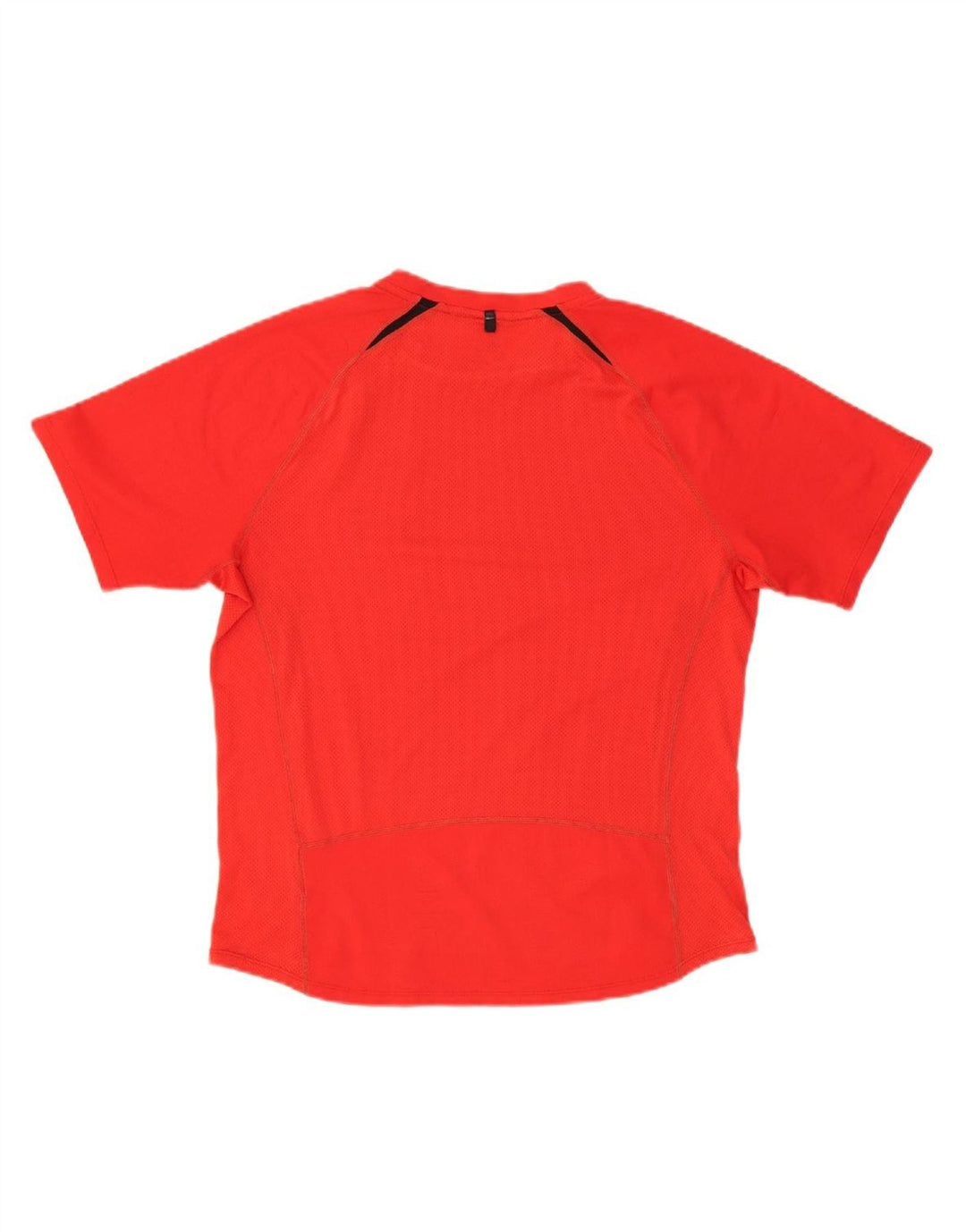 NIKE Mens T-Shirt Top UK 38/40 Medium Red Colourblock