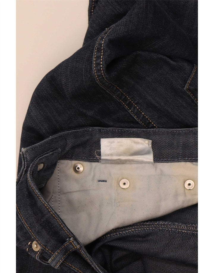 Jeans dritti da donna Roccobarocco W32 L29 cotone blu navy