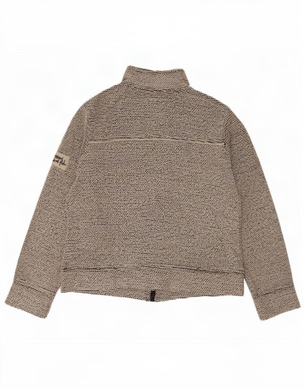 Γυναικεία αθλητική φόρμα Weird Fish Top Jacket UK 16 Large Grey Cotton