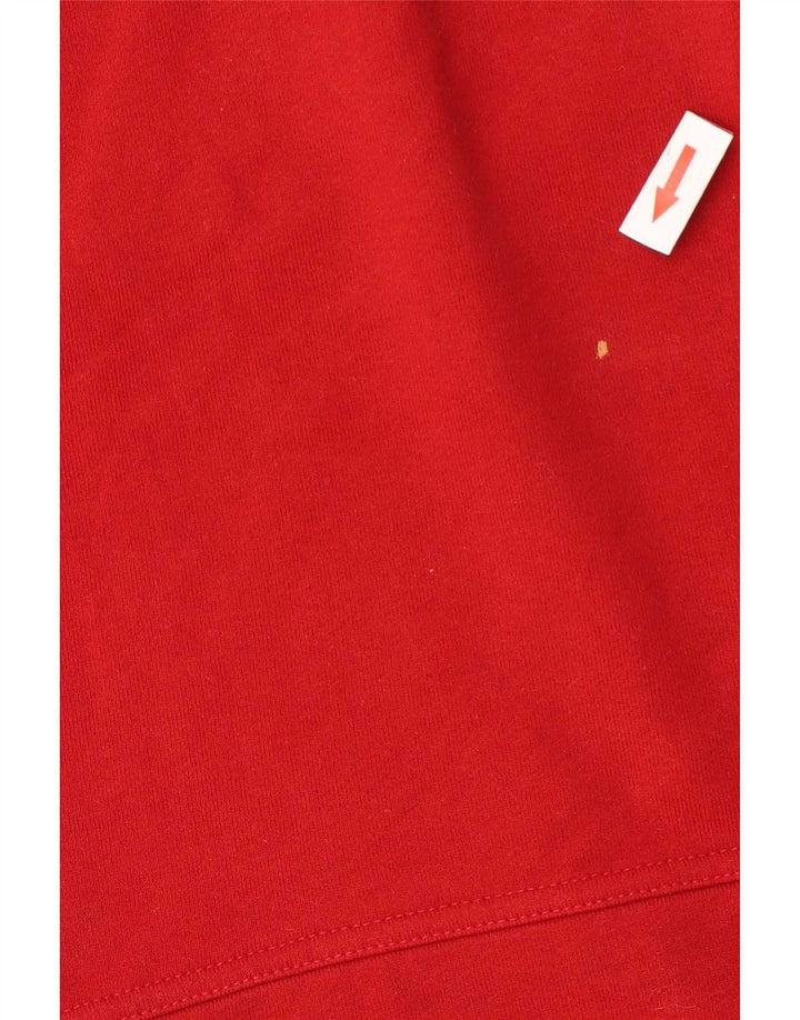 Γυναικείο φούτερ Playlife Jumper UK 14 Μεσαίο κόκκινο βαμβακερό
