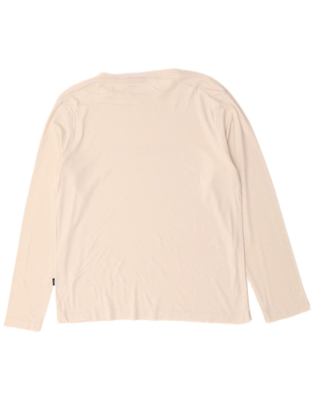 Lerros Mens Graphic Top Long Sleeve XL White Cotton