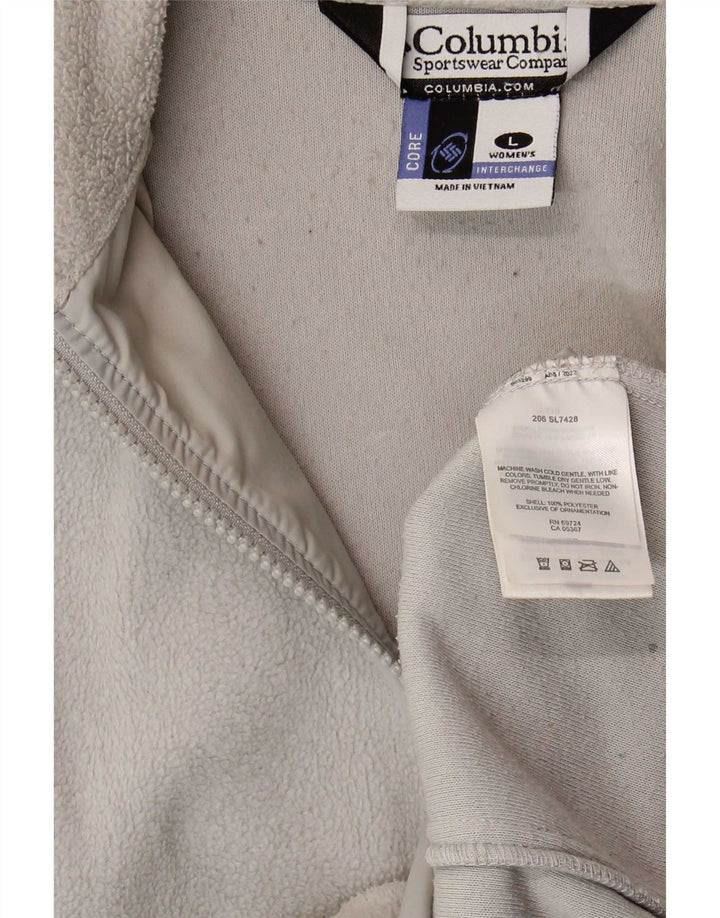Chaqueta polar Columbia para mujer con forro intercambiable UK 46 Grande Poliéster gris