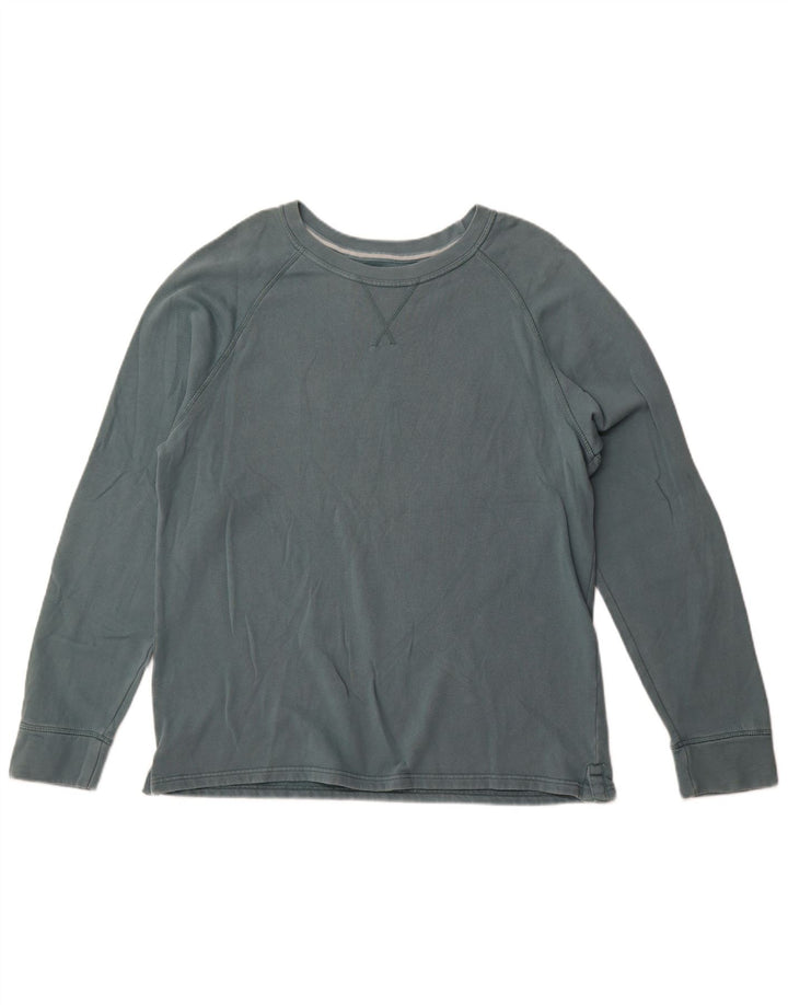 Fat Face Mens Graphic Sweatshirt Jumper Large Green Cotton