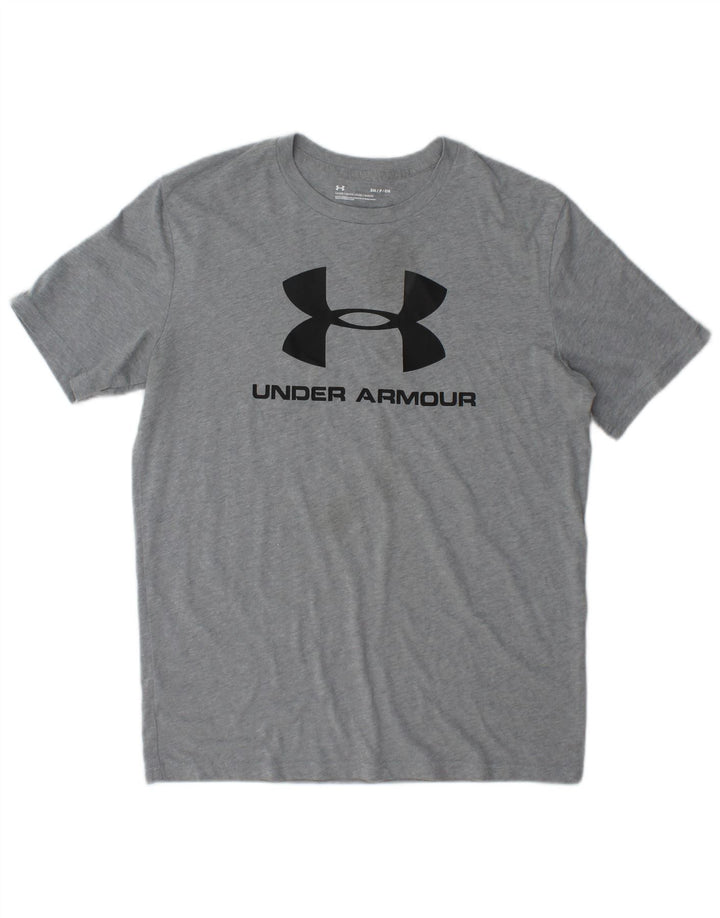 Under Armour T-Shirt Graphique Homme Petit Gris