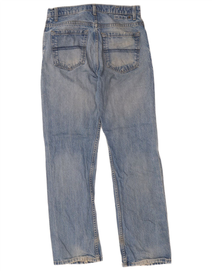 Marks & Spencer Vaqueros rectos regulares para hombre W30 L31 Algodón azul