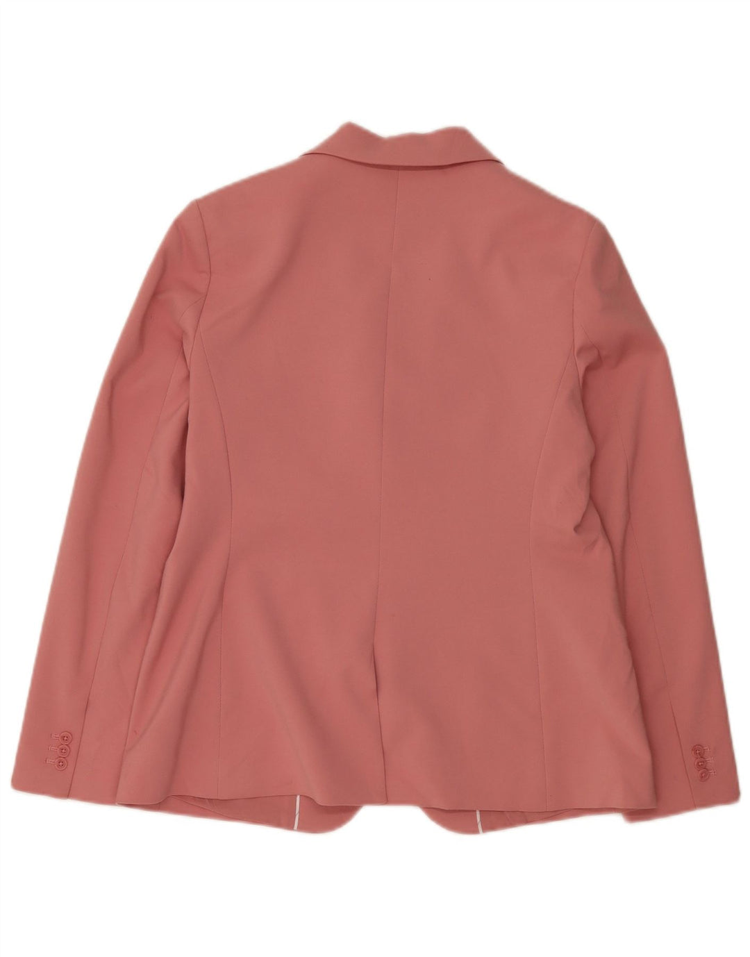 Marks & Spencer Dame 1 knap Slim Fit Blazer Jacket UK 12 Medium Pink