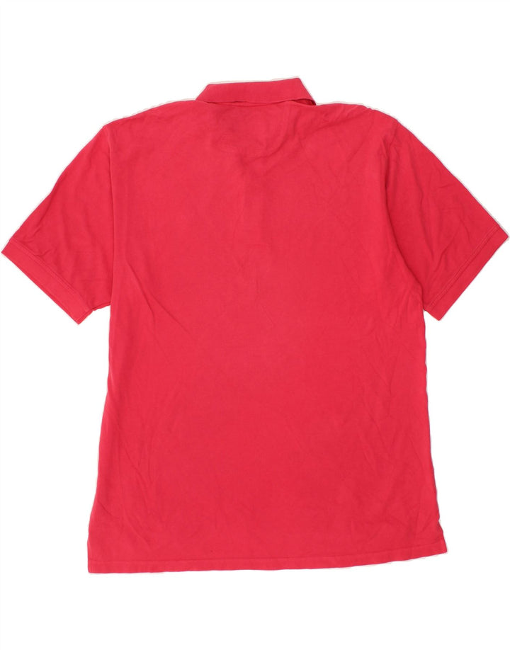 IZOD Mens Polo Shirt XL Red Cotton Vintage Izod and Second-Hand Izod from Messina Hembry 