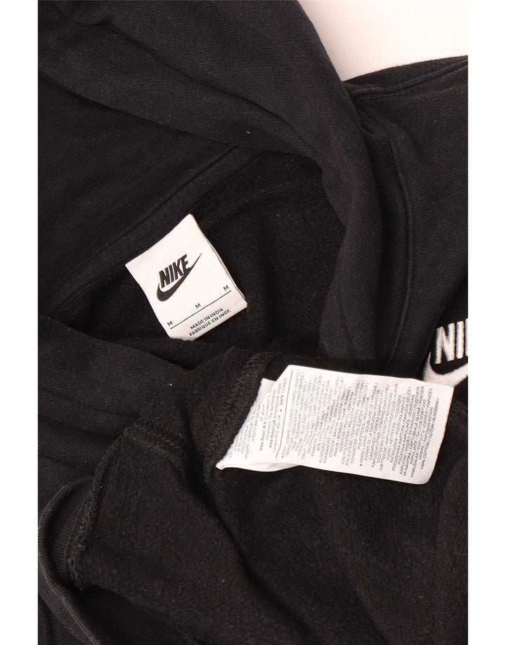 Męska bluza z kapturem Nike, średnia czarna, bawełniana