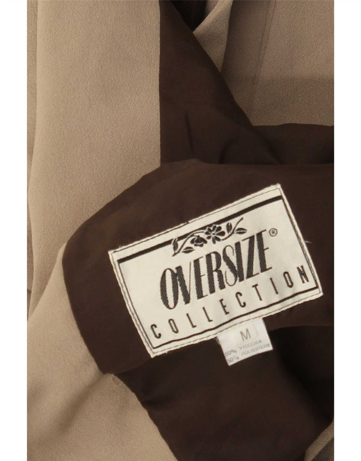 Blazer Vintage pentru bărbați cu 1 nasture UK 38 Medium Beige Viscose