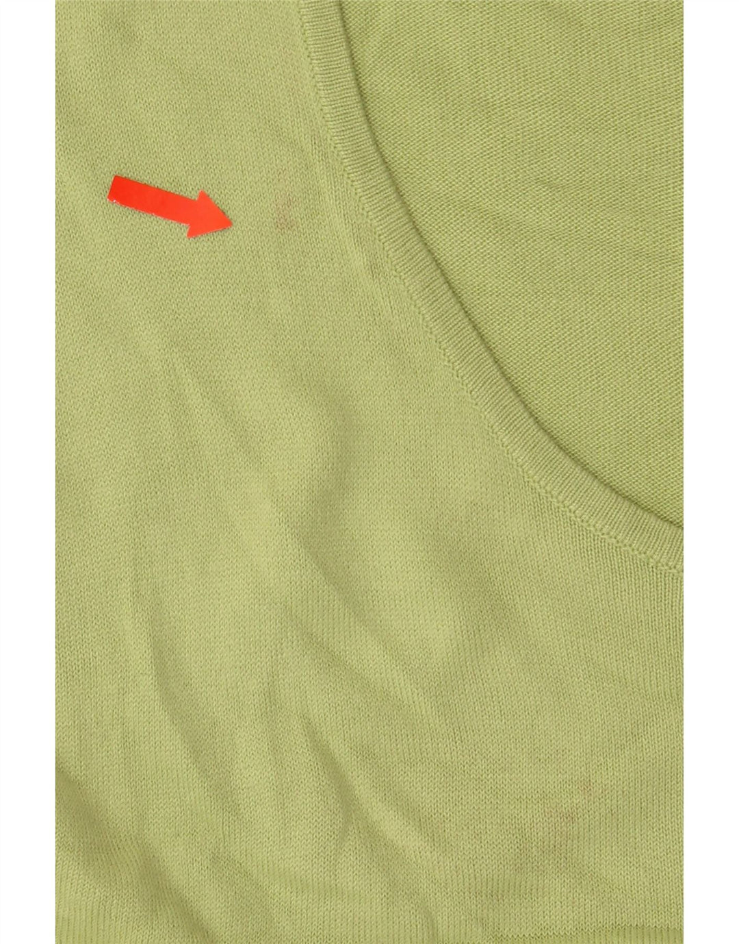 MARKS & SPENCER Womens Oversized Vest Tank Top UK 18 XL Green