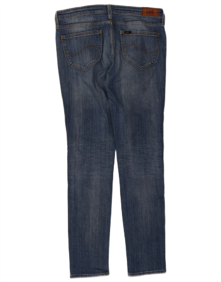 LEE Womens Scarlett Slim Jeans W30 L28 Blue Cotton