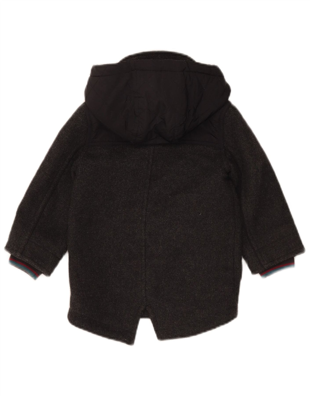 Jachetă parka cu glugă pentru băieți Ted Baker, 2-3 ani, poliester gri