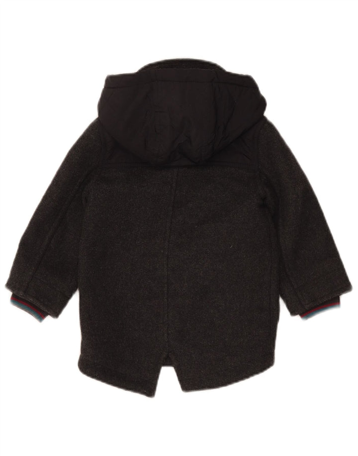 Jachetă parka cu glugă pentru băieți Ted Baker, 2-3 ani, poliester gri
