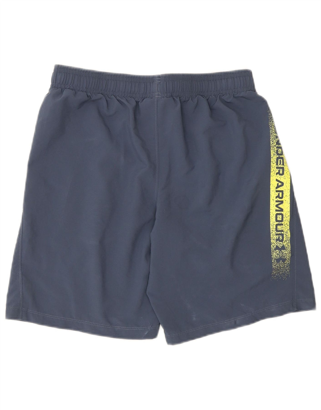 UNDER ARMOUR Boys Graphic Sport Shorts 11-12 Years Large  Blue Polyester