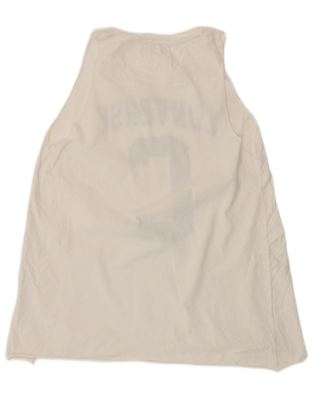 Converse Womens Graphic Vest Top UK 14 Large White