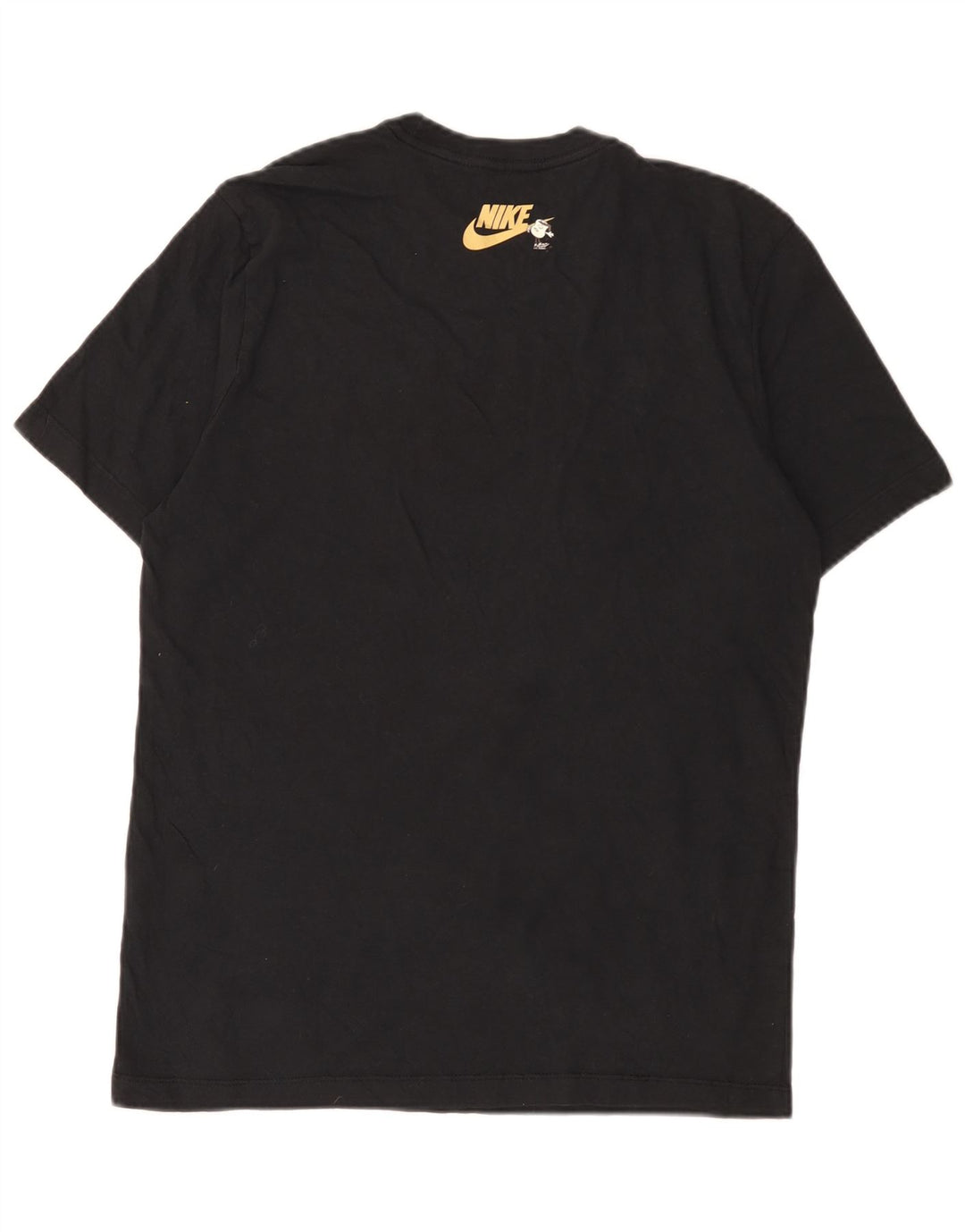 Camiseta Nike masculina gráfica Top médio algodão preto