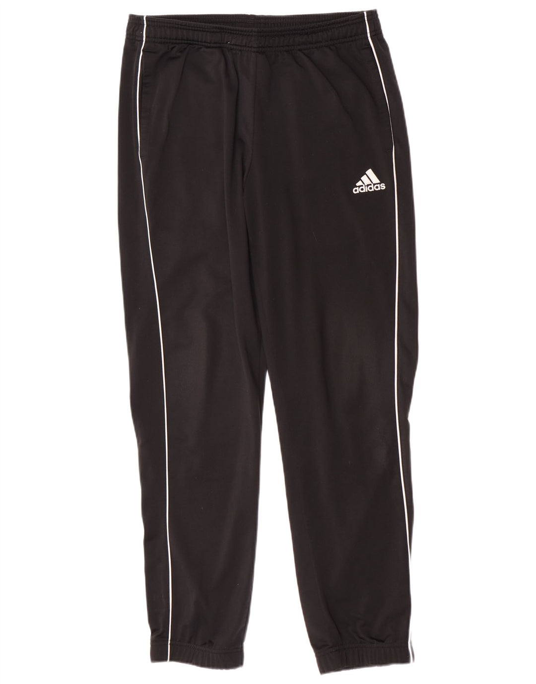 Adidas Mens Tracksuit Trousers Joggers Large Black Polyester
