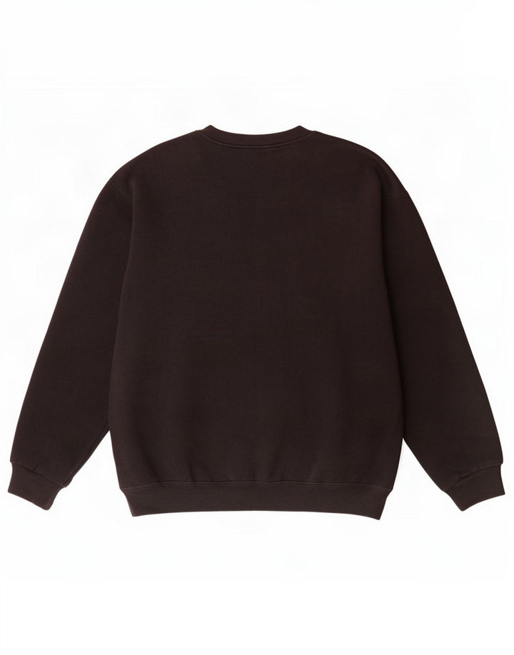 Fila Mens Graphic Sweatshirt Jumper Small Black